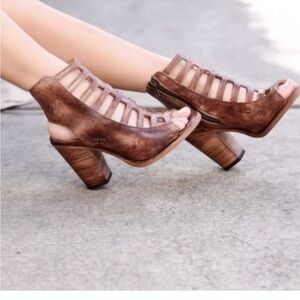 Bed Stu Occam Cage Cutout Heel